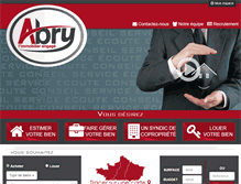 Tablet Screenshot of abry.fr